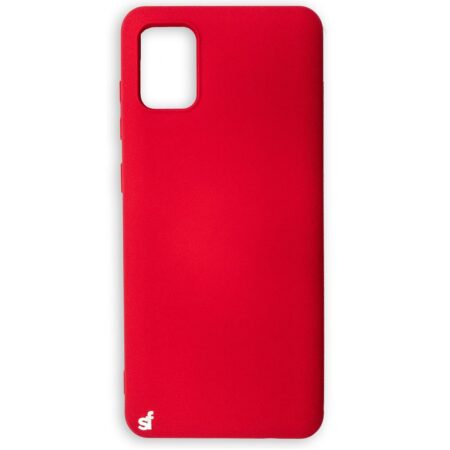 Superfly Silicone Thin Case for Samsung Galaxy A31 - Red (2)